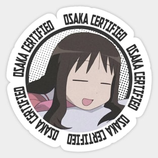 osaka certified Sticker